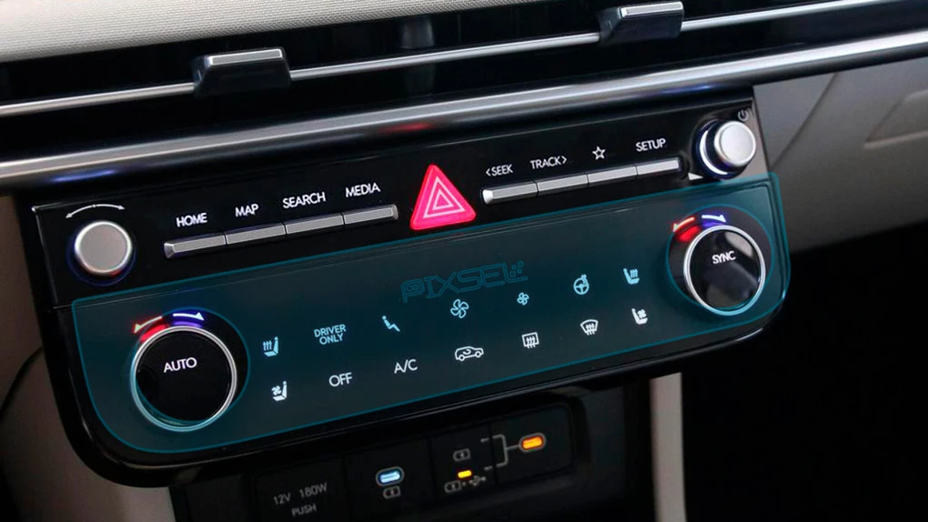 Ochronne szkło Pixsel na panel klimatyzacji HYUNDAI TUCSON - 11.5“ 2024 -