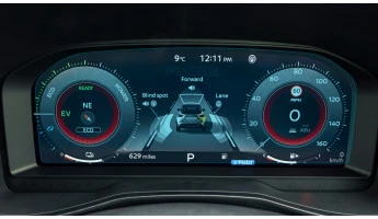 Ochronne szkło Pixsel na deskę rozdzielczą NISSAN JUKE - 12.1“ 2024 -