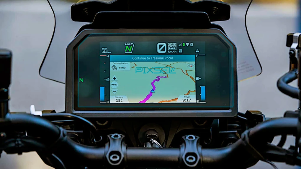 Ochronne szkło Pixsel na moto prędkościomierz YAMAHA TRACER 9 GT + 2022 - 2024 9.6“