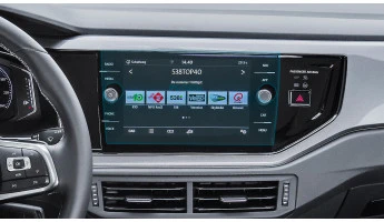 Защитное стекло Pixsel на монитор VOLKSWAGEN POLO - 10.8“ 2017 -