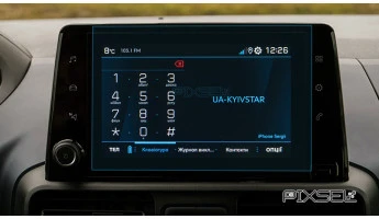 Захисне скло Pixsel на монітор PEUGEOT RIFTER - 9.4“ 2024 -