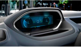 Захисне скло Pixsel на панель приладів PEUGEOT RIFTER - 10“ 2024 -