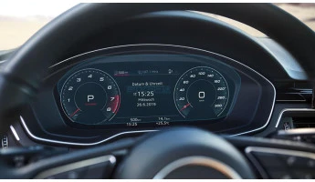 Защитное стекло Pixsel на приборную панель AUDI A4 / S4 / RS4 - 12“ 2019 - 2020