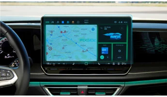 Защитное стекло Pixsel на монитор VOLKSWAGEN TIGUAN - 16“ 2024 -