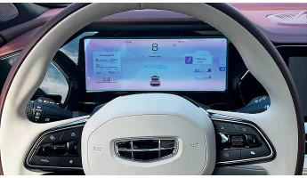 Захисне скло Pixsel на панель приладів GEELY MONJARO - 12.1“ 2023 -