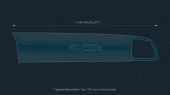 Защитное стекло Pixsel на монитор BYD SEALION 7 - 26.1“ 2024 -
