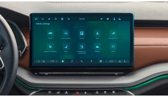 Ochronne szkło Pixsel na monitor SKODA OCTAVIA - 14“ 2024 -