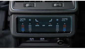 Ochronne szkło Pixsel na panel klimatyzacji tylnej AUDI A6 / S6 / RS6 - 6.6“ 2019 - 2025