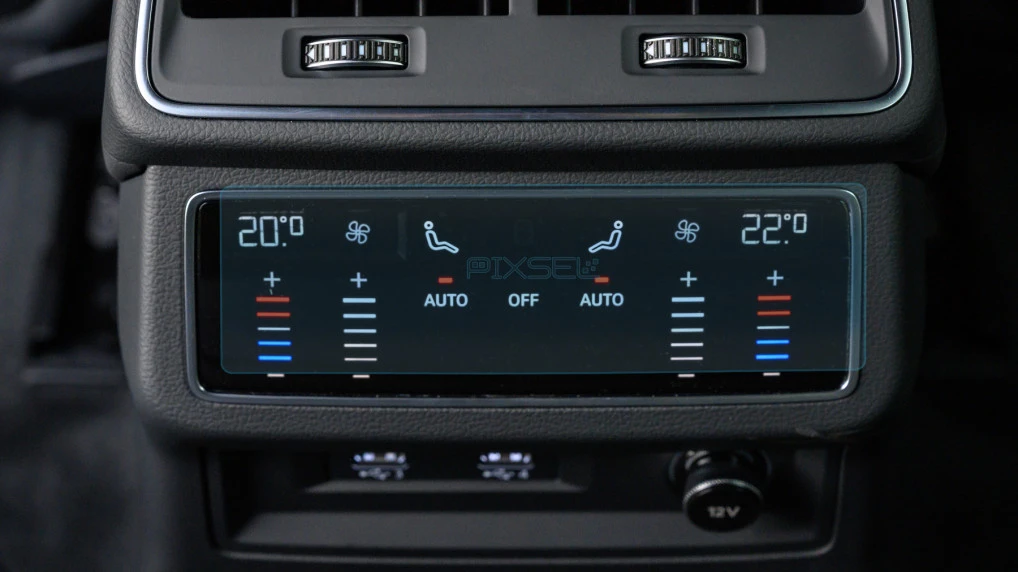 Protective glass Pixsel for rear climate-control AUDI A6 / S6 / RS6 - 6.6“ 2019 - 2025