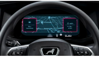 Захисне скло Pixsel на панель приладів MAN TGE - 10“ 2023 -