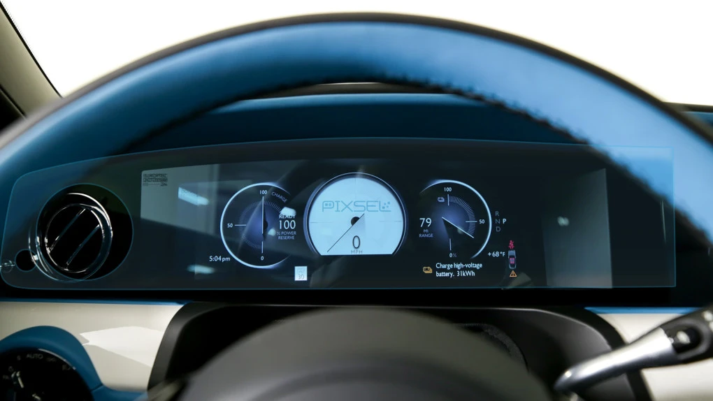 Ochronne szkło Pixsel na deskę rozdzielczą ROLLS ROYCE SPECTRE - 21.9“ 2023 -