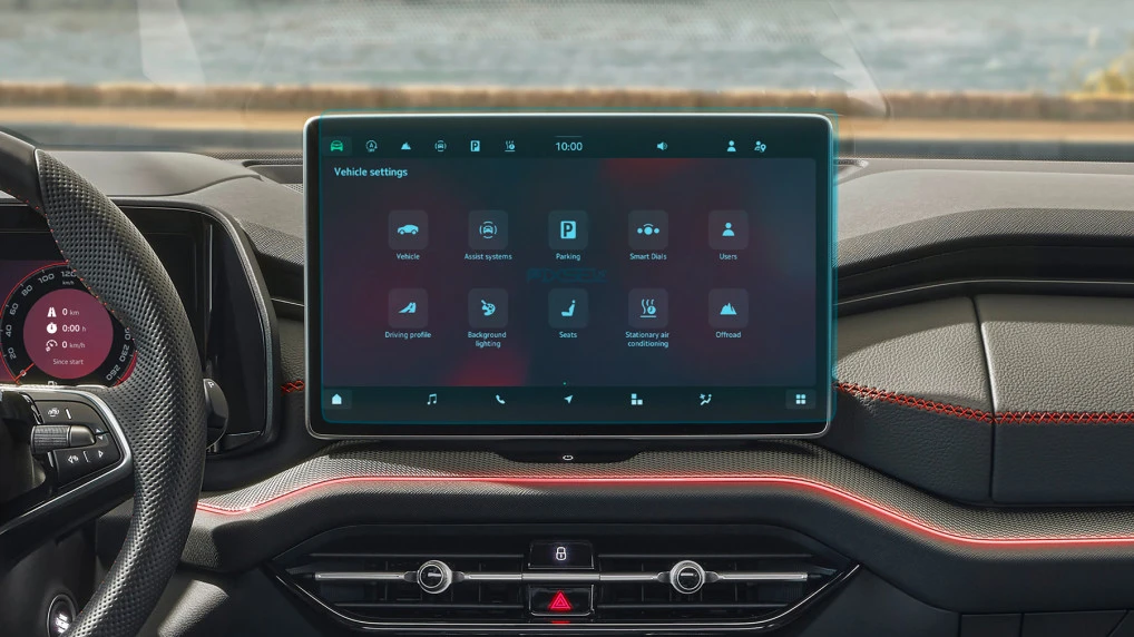 Ochronne szkło Pixsel na monitor SKODA KODIAQ - 13.8“ 2017 - 2024