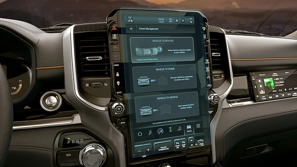 Ochronne szkło Pixsel na monitor DODGE RAM 1500 - 15.4“ 2024 -