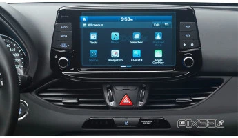 Защитное стекло Pixsel на монитор HYUNDAI i30 - 7.9“ 2020 -