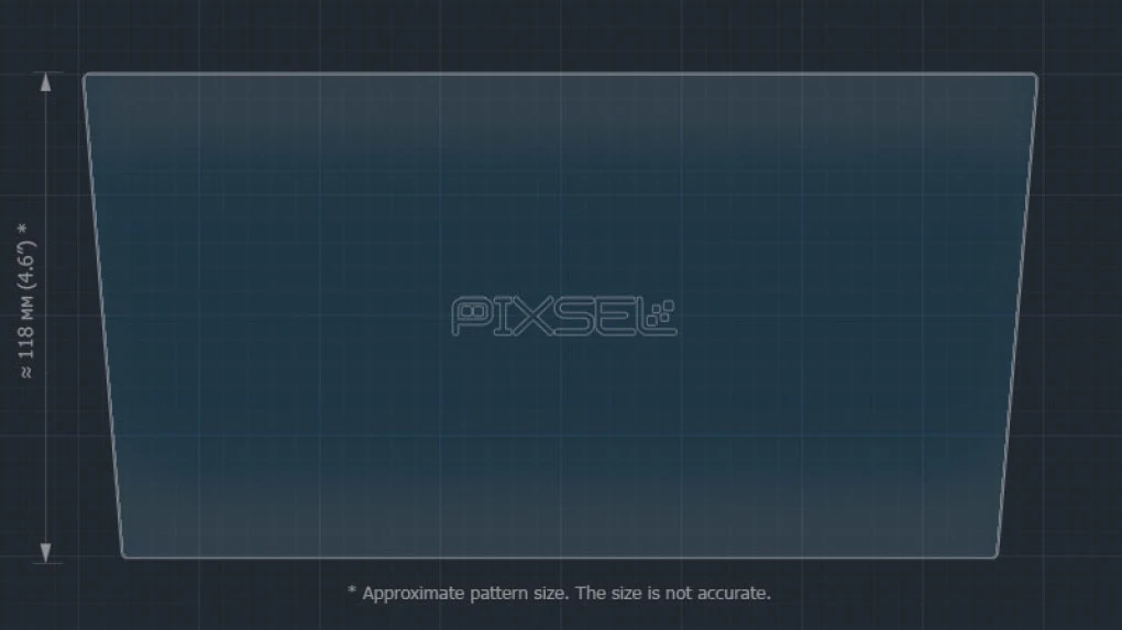 Защитное стекло Pixsel для климат-контроля AUDI Q7 / SQ7 / RSQ7 - 10.2“ 2024 --2