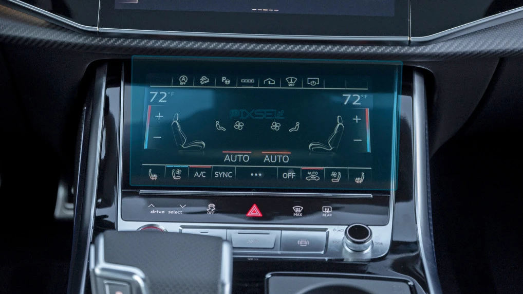 Ochronne szkło Pixsel na panel klimatyzacji AUDI Q7 / SQ7 / RSQ7 - 10.2“ 2024 -