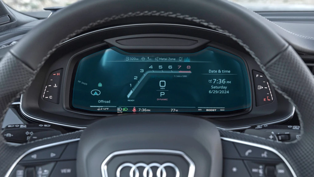 Ochronne szkło Pixsel na deskę rozdzielczą AUDI Q7 / SQ7 / RSQ7 - 12“ 2024 -