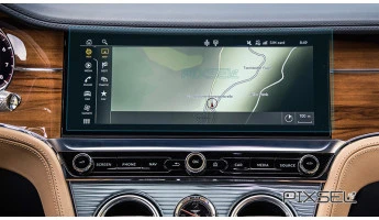 Защитное стекло Pixsel на монитор BENTLEY CONTINENTAL GT - 13.8“ 2024 -
