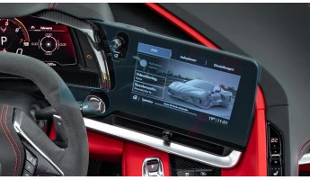 Защитное стекло Pixsel на монитор CHEVROLET CORVETTE - 15.8“ 2019 - (C8)