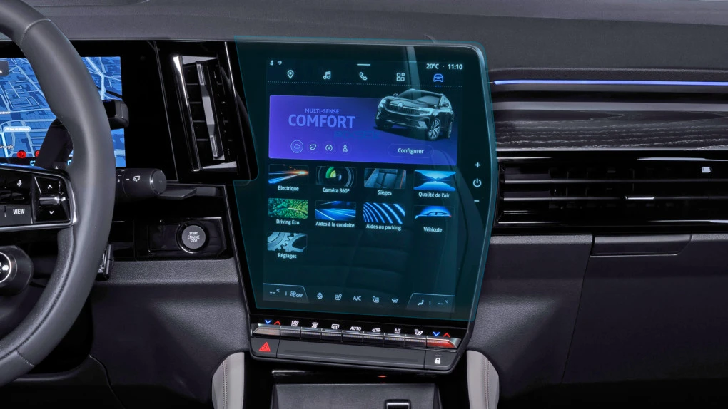 Защитное стекло Pixsel на монитор RENAULT ESPACE - 14.6“ 2023 -