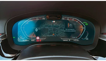 Защитное стекло Pixsel на приборную панель BMW 6 / M6 - 14.2“ 2020 - (G32)