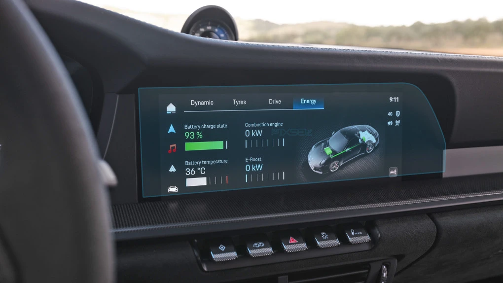 Защитное стекло Pixsel на монитор PORSCHE 911 - 13.5“ 2024 -