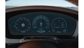 Защитное стекло Pixsel на приборную панель PORSCHE 911 - 15.2“ 2024 -