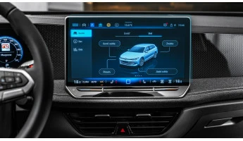 Защитное стекло Pixsel на монитор VOLKSWAGEN PASSAT - 14“ 2023 - (B9)