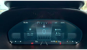 Защитное стекло Pixsel на приборную панель SKODA FABIA - 12.8“ 2021 -