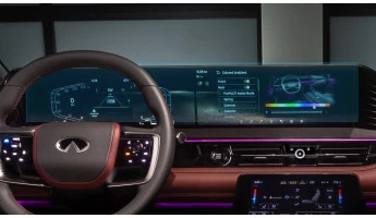 Ochronne szkło Pixsel na deskę rozdzielczą INFINITI QX80 - 30.5“ 2024 -