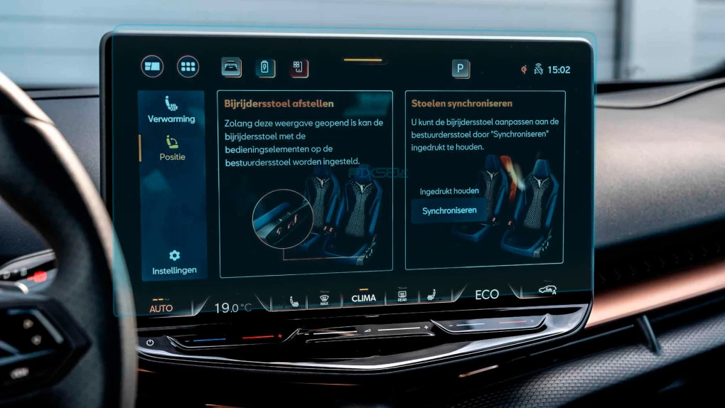 Защитное стекло Pixsel на монитор CUPRA TAVASCAN - 16“ 2024 -