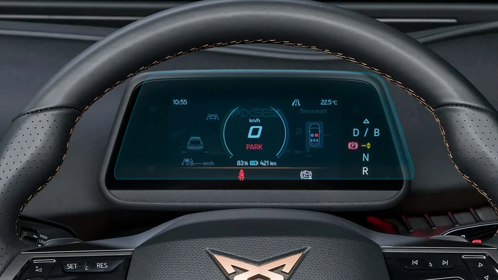 Захисне скло Pixsel на панель приладів CUPRA TAVASCAN - 8.7“ 2024 -