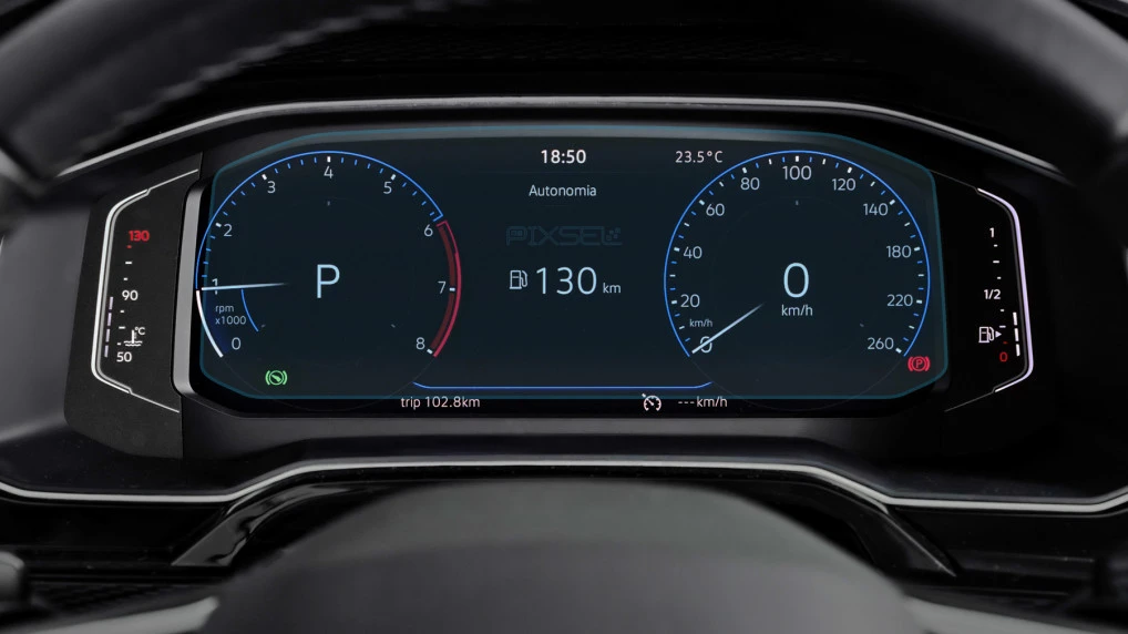 Захисне скло Pixsel на панель приладів VOLKSWAGEN POLO - 9.9“ 2017 -