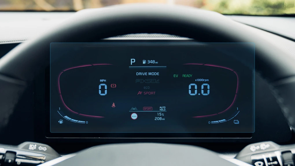 Захисне скло Pixsel на панель приладів KIA NIRO - 12.2“ 2022 -