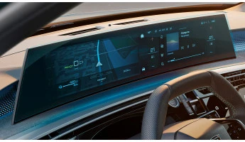 Захисне скло Pixsel на панель приладів PEUGEOT 3008 - 27.9“ 2024 -