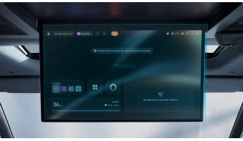 Protective glass Pixsel for rear monitor ZEEKR 009 - 17.7“ 2024 -