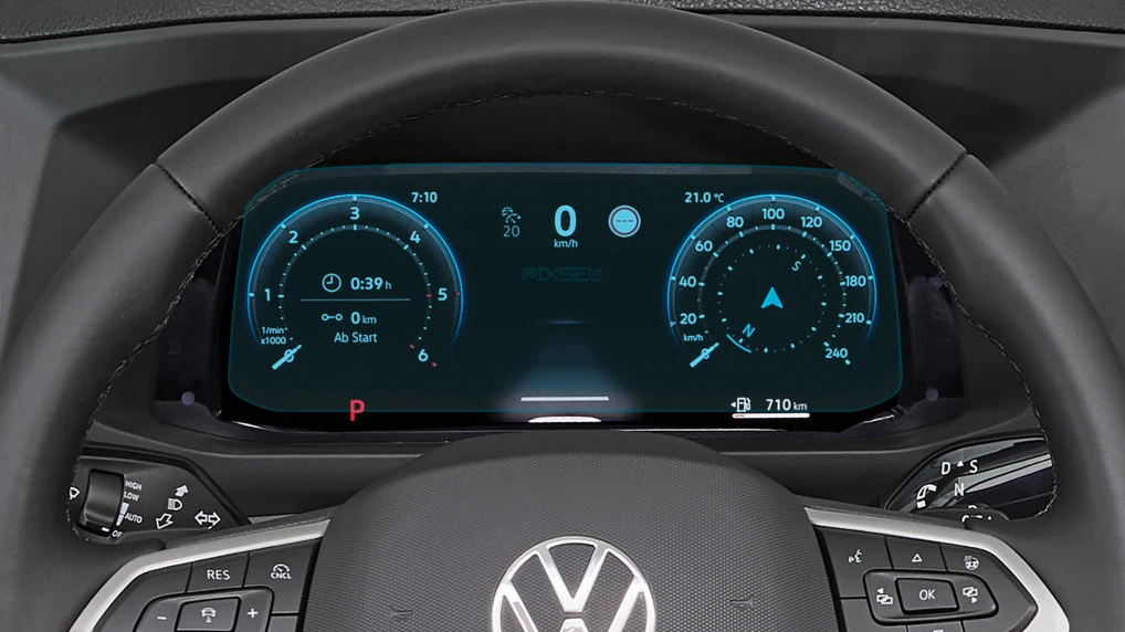 Защитное стекло Pixsel на приборную панель VOLKSWAGEN CRAFTER - 10“ 2024 -