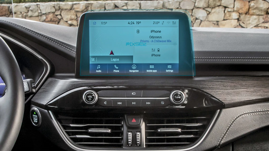 Защитное стекло Pixsel на монитор FORD FOCUS - 10.2“ 2018 - 2022