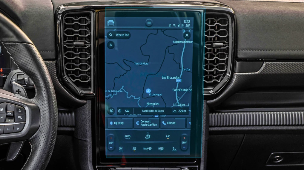 Ochronne szkło Pixsel na monitor FORD RANGER - 13“ 2023 -