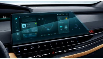 Защитное стекло Pixsel на монитор CHANGAN UNI-K - 18.4“ 2025 -