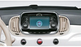 Защитное стекло Pixsel на монитор FIAT 500 - 5“ 2017 - (312)