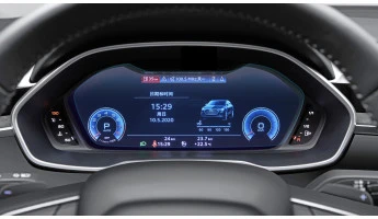 Защитное стекло Pixsel на приборную панель AUDI Q3 / RSQ3 - 12“ 2019 - 2025