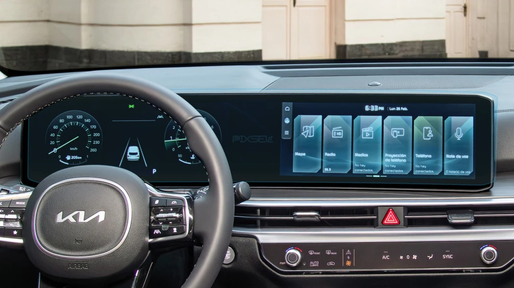 Ochronne szkło Pixsel na deskę rozdzielczą KIA SORENTO - 28.5“ 2024 -