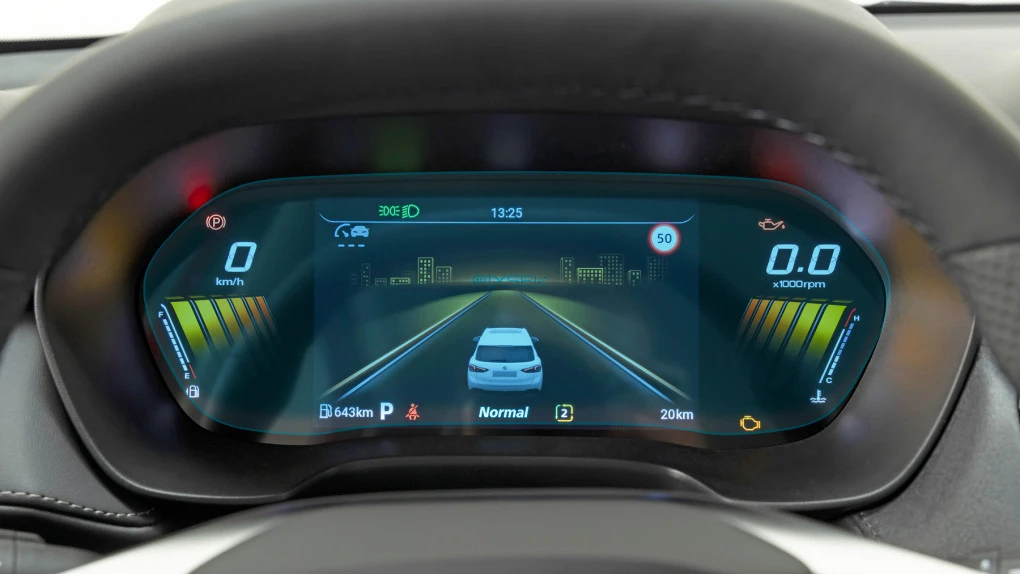 Защитное стекло Pixsel на приборную панель MG ZS - 12.3“ 2024 -