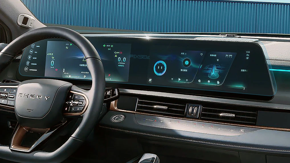 Ochronne szkło Pixsel na deskę rozdzielczą CHERY OMODA 5 - 33.2“ 2022 -