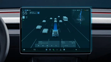 Захисне скло Pixsel на монітор TESLA MODEL Y - 16“ 2025 -