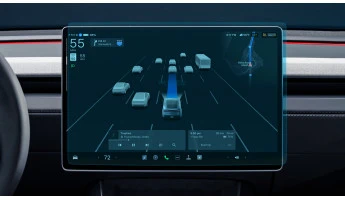 Захисне скло Pixsel на монітор TESLA MODEL Y - 16“ 2025 -