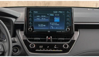 Ochronne szkło Pixsel na monitor TOYOTA COROLLA CROSS - 10.3“ 2021 - 2024