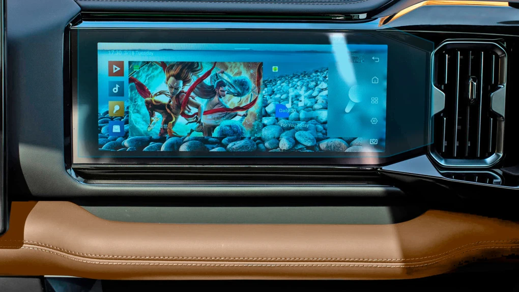 Защитное стекло Pixsel на монитор BYD LEOPARD 8 - 15.2“ 2024 -