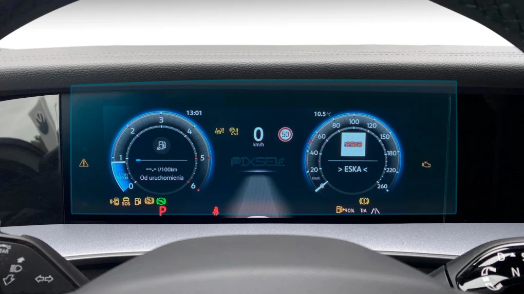 Защитное стекло Pixsel на приборную панель VOLKSWAGEN TAYRON - 12.8“ 2025 -